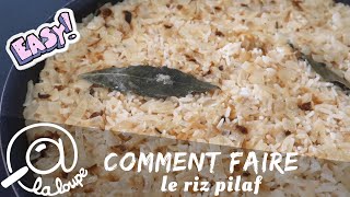 COMMENT FAIRE LE RIZ PILAF 195 [upl. by Bertsche]