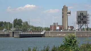 Oude sluis Wintam en Zeesluis  Filmpjes Jan De prins [upl. by Calypso]