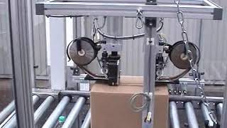 Mezger Stapling Head System  Automated Carton Closing [upl. by Adiuqal]