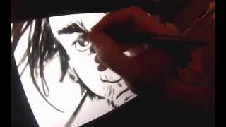 Sketchbook Pro on the Cintiq Companion Hybrid report [upl. by Mccully]