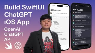 Build a SwiftUI ChatGPT iOS App  OpenAI API [upl. by Akiemehs230]