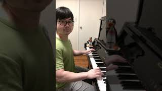 Kevin Macleod  Scheming Weasel Piano Cover shorts [upl. by Galatea]