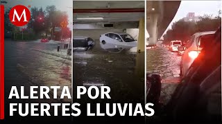 Lluvias colapsan la zona sur y poniente de la CdMx Tlalpan la más afectada [upl. by Berkie193]