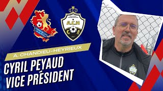 LInterview du Weekend  Cyril PEYAUD Association Chandieu Heyrieux [upl. by Lot]