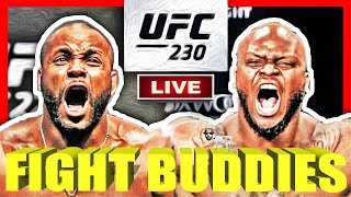 🔴 UFC 230 DERRICK LEWIS VS DANIEL CORMIER  CHRIS WEIDMAN VS JACARE SOUZA LIVE FIGHT REACTION [upl. by Indyc]