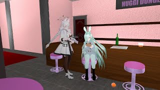 VRChat Horror World HDS Big Sisters Dungeon Part 1 v14 First Attempt in VR [upl. by Norabal]