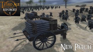 THE GONDORIAN ROYAL ARTILLERY Pitch Battle  Third Age Total War Reforged [upl. by Bruns]