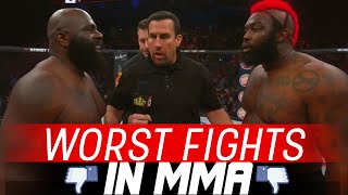 The Worst Fights In MMA [upl. by Anil]