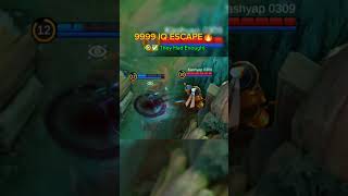 He is on Another Level 🤣✅ Valentinas Epic Escape 🔥🤣 moba mlbbshorts mlbb mobilelegend [upl. by Niehaus]