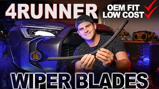 4RUNNER Maintenance  Wiper Blade Replacement  SAVE MONEY [upl. by Davie]