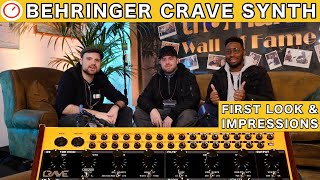 Behringer Crave Synthesizer First Impressions With Noir Et Blanc Vie  SYNTH ANATOMY [upl. by Einnol]