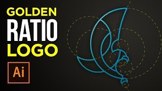 Golden Ratio Logo Design in Adobe Illustrator [upl. by Cardew]