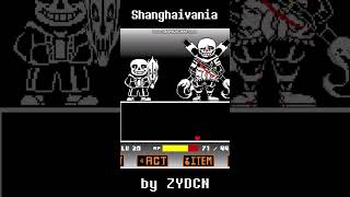 Shanghaivania by ZYDCN ink sans phase3shorts [upl. by Bills]