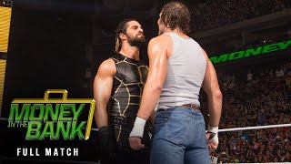 FULL MATCH Seth Rollins vs Dean Ambrose — WWE Title Ladder Match Money in the Bank 2015 [upl. by Litton]