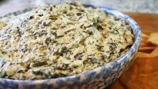 SlowCooker Spinach amp Artichoke Dip recipe [upl. by Ik489]