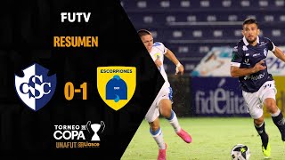 Resumen Cartaginés 01 Escorpiones  Torneo de Copa [upl. by Nyrhtakyram]