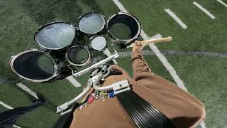 Monrovia High School Marching Band 2024 last practice before camps run Tenor Cam [upl. by Merrick]