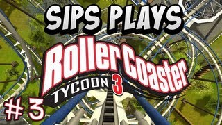 Roller Coaster Tycoon 3  Part 3  Corporate Team [upl. by Aicirtap]