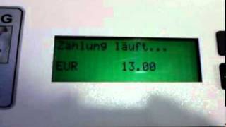 Münzzähler Automat Sparkasse [upl. by Robinette]