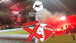 Neuchâtel Xamax vs FC Sion  Stadionvlog  LE DERBY ROMANDE😮 KRASSER SUPPORT VON SION FANS 🤩🤯 [upl. by Leinoto]