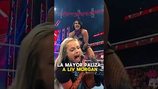 La mayor paliza a Liv Morgan livmorgan wwe wrestling wwefan rhearipley [upl. by Arod]