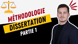 Méthode de la Dissertation  Partie 1 [upl. by Selrhc822]