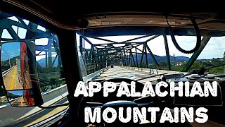 Driving through Appalachian mountains in West Virginia I77 from Charleston to Virginia Border POV [upl. by Novikoff714]