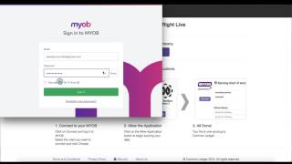 Connect your client file  MYOB AccountRight Live clients [upl. by Notneuq]