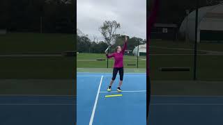 Hit BETTER tennisoverheads [upl. by Ebenezer]