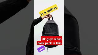 Whos backpack is this [upl. by Wind]