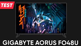 Monitor Gigabyte Aorus FO48U  Test  Deutsch [upl. by Skeie]