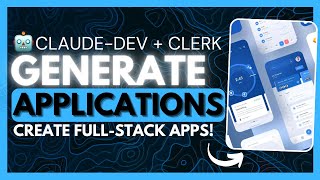 ClaudeDev  Clerk Build a FullStack AI Web App EndToEnd with Auth [upl. by Dolley]