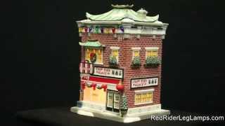 DEPARTMENT 56 A CHRISTMAS STORY VILLAGE CHOP SUEY PALACE [upl. by Desireah]