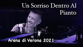 Francesco Gabbani  Un Sorriso Dentro Al Pianto LIVE Arena di Verona 2021 [upl. by Fesuoy343]