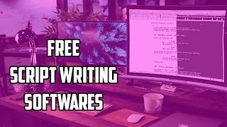 Top 5 Free Script Writing Softwares  Screenplay Writing  தமிழில்  Windows  Mac  Android [upl. by Martinson]