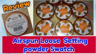 Coty Airspun Loose Setting Powder Review  Coty Airspun Vs Laura Mercier Setting Powder [upl. by Je4]