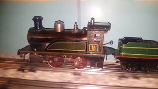 Bing 0 gauge live steam spiritus dampf lokomotive [upl. by Akimet]