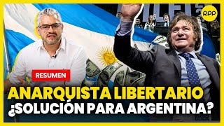 JAVIER MILEI ¿Qué propone el CANDIDATO que ganó elecciones primarias en ARGENTINA ValganVerdades [upl. by Tomasine449]