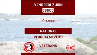 Pétanque  National de Ploudalmézeau [upl. by Nnylsor278]