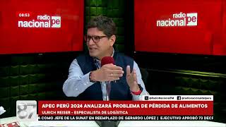 Entrevista Ulrich Reiser en Radio Nacional PE  Cadena de Alimento [upl. by Rois]