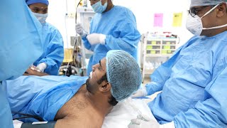 Man going under General Anesthesia [upl. by Acirtal]