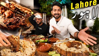 Khane K Lie LAHORE Aagye 🤩 Mutton Karahi Khada Saji Desi Barbecue amp Mutton Chanp [upl. by Mikael]