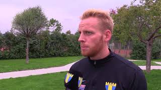 Daniel Hidefält Thulin inför Ljungskile SK [upl. by Zipnick]