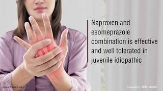 Naproxen and esomeprazole combination is effective and well tolerated in JIA adolescent patients [upl. by Graeme880]