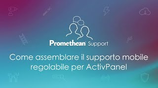 Come assemblare il supporto mobile regolabile per ActivPanel [upl. by Mercola]