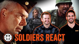 Army Veterans React to Classic War Films [upl. by Hamburger]