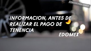 Información antes de pagar tú tenecia en Edomex [upl. by Dickerson]