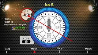 Cara Set timer Theben Sul 181D untuk PJU Rumah Kantor dll [upl. by Cissej675]