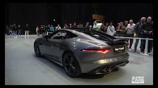 Loud Jaguar FType V8 Revving automobile cartok fast jaguar ftype [upl. by Nynahs]