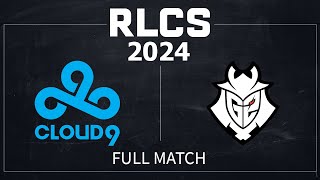 Semifinals Cloud9 vs G2 Stride  RLCS 2024 NA Open Qualifiers 5  12 May 2024 [upl. by Cornia]